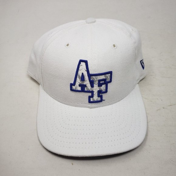 Vintage AF Air Force Academy Baseball Hat Cap Mens OS Snapback Camo Lettering - Picture 1 of 5